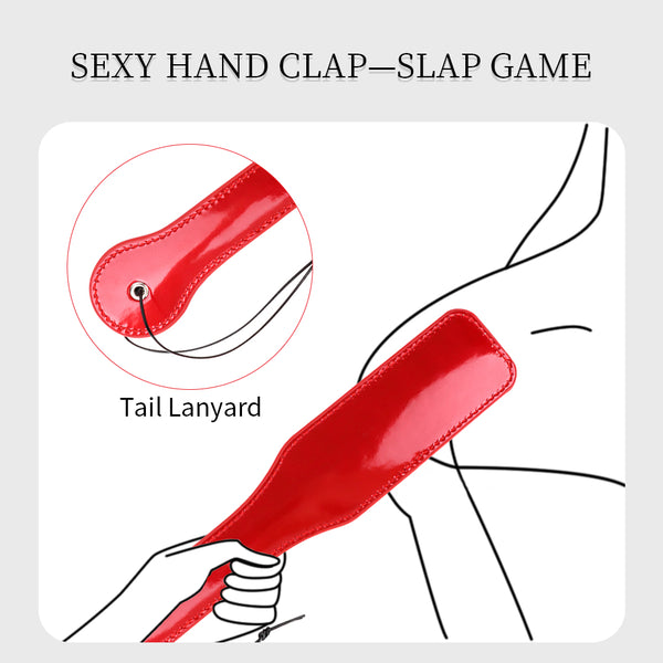 PU Leather Spanking Paddles for Couple Flirting