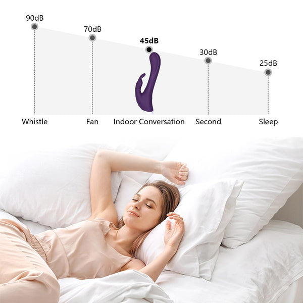 Blue Rabbit Vibrator Wireless Dildo for Sex Game