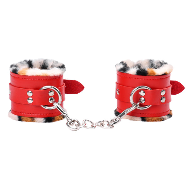Plush Handcuffs fand Ankle Cuffs BDSM