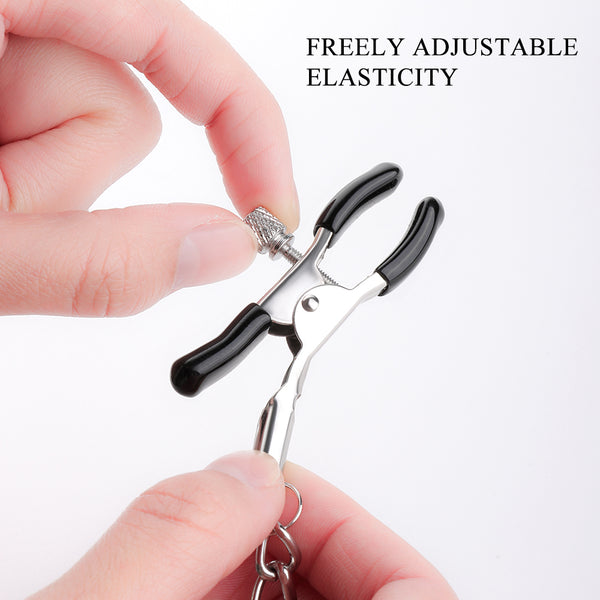 Four Heads Metal Pussy Clamps Nipple Clips