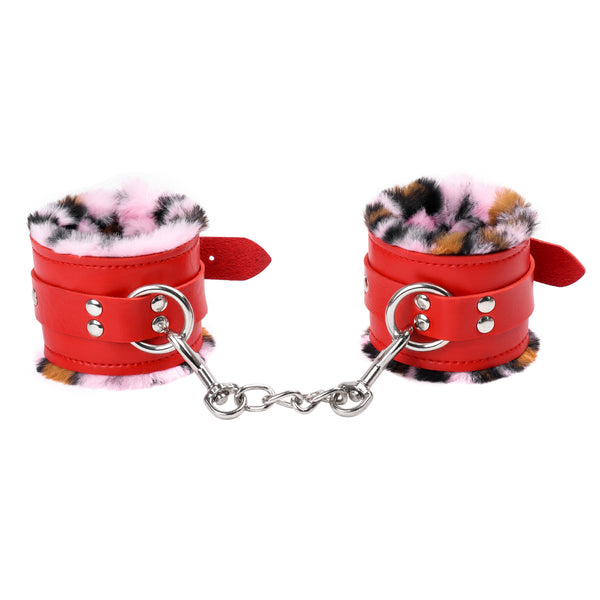 Plush Handcuffs fand Ankle Cuffs BDSM