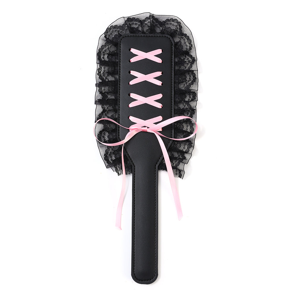 Lace Leather Spanking Paddle for Adults
