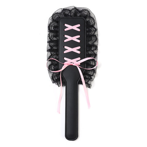 Lace Leather Spanking Paddle for Adults