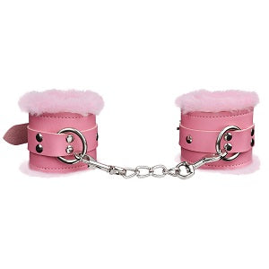 PU Leather Handcuffs Footcuffs Alternative Game Toys