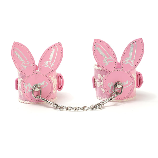 6PCS Pink Rabbit Bondage Kit for Couples Cute Restraints