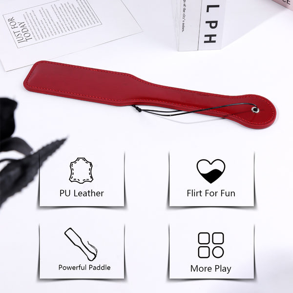 PU Leather Spanking Paddles for Couple Flirting