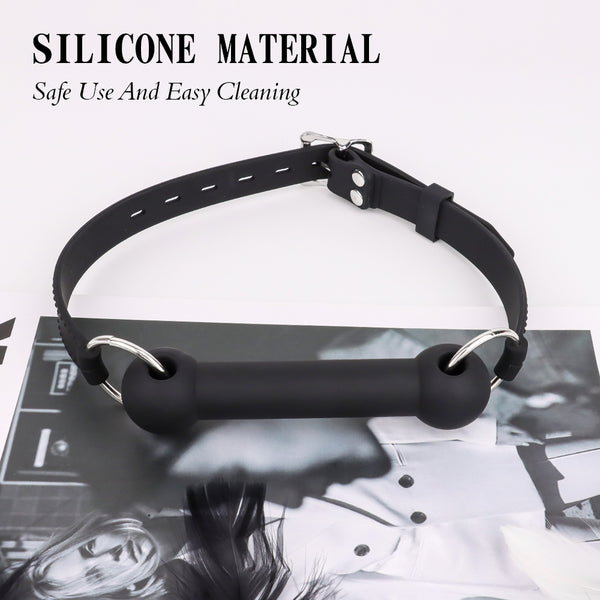 Dog Bone Silicone Gag for Couple Pleasure
