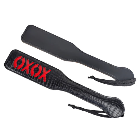 XOXO PU Leather Spanking Paddles 12.8inch