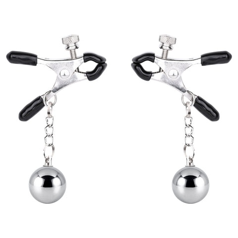 Metal Weighted ball Nipple Clips