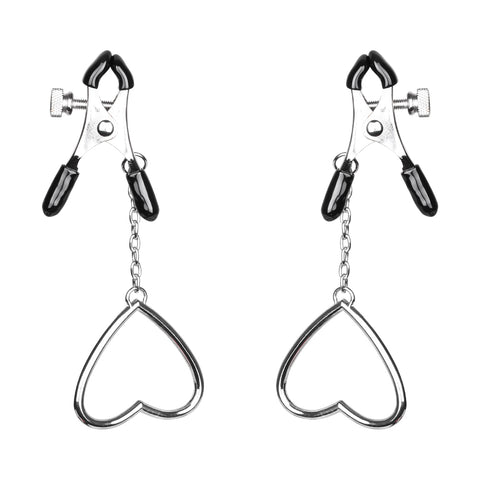 Hollowed Heart_Shaped Nipple Clips