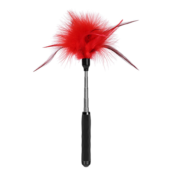 Chatouilleur à plumes rouges pour jeu de rôle pour adultes