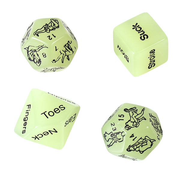 Sex Position Dices 4pcs-set Funny Game Accessories Toys