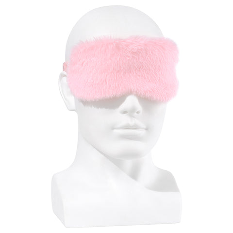 Satin Furry Blindfold Cotton Blindfold