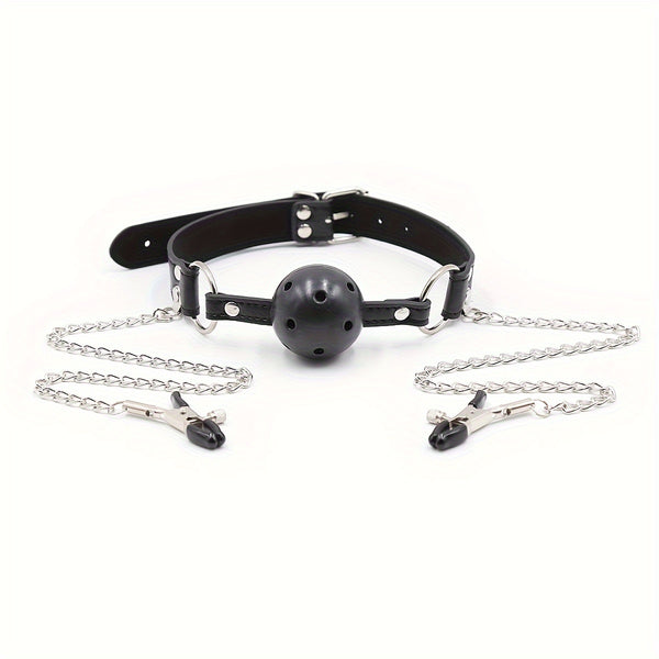 Mouth Gag & Nipple Clips