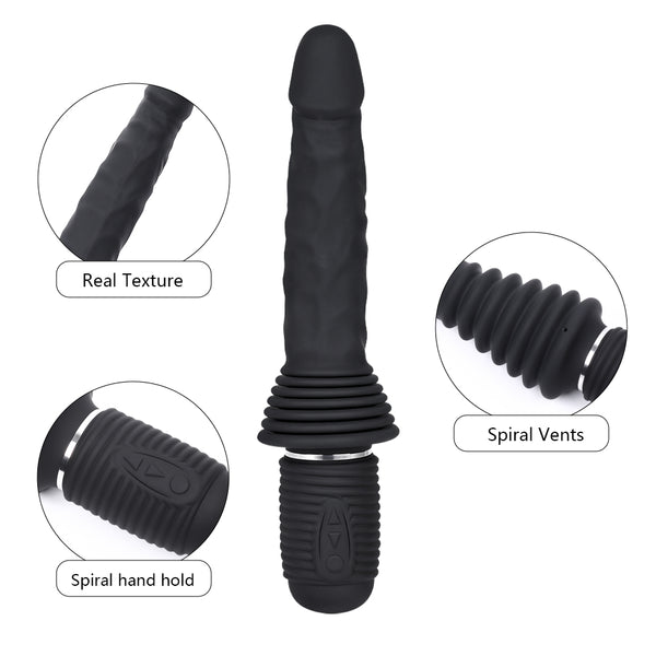 Black Electric Vibrator for Women