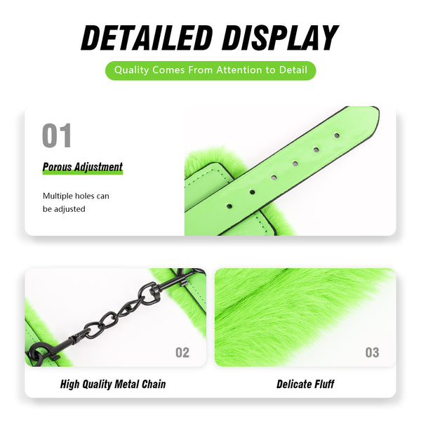 PU Leather Handcuffs Footcuffs Alternative Game Toys