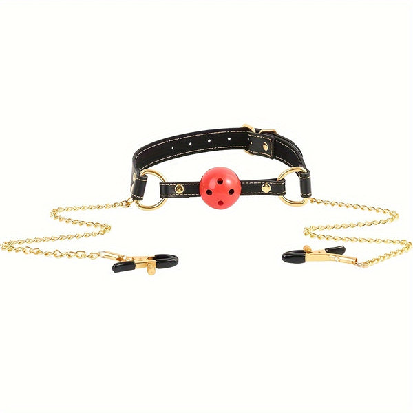 Mouth Gag & Nipple Clips