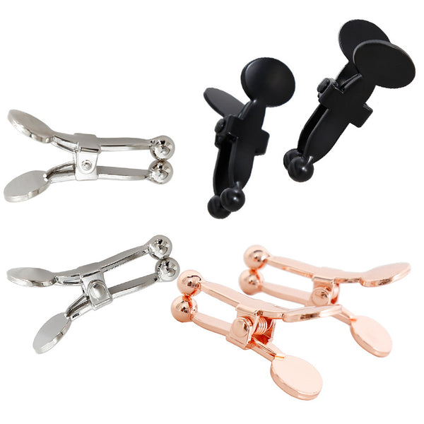 Sex Metal Nipple Clamps Head Stainless Steel Nipple Clips