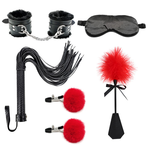 5PCS Sex Toys Adult Bondage Restraint  Kits