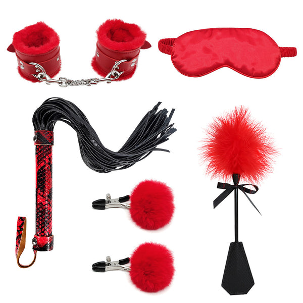 5PCS Sex Toys Adult Bondage Restraint  Kits