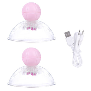 Pink Nipple Vibrator for Women Pleasure