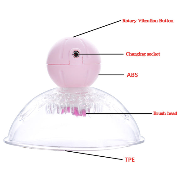Pink Nipple Vibrator for Women Pleasure