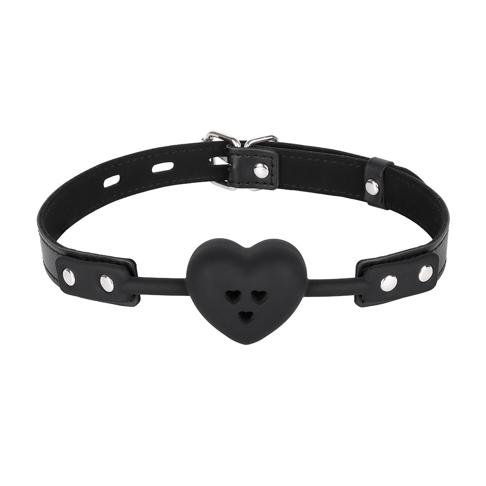 Heart Silicone Ball Gag