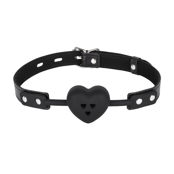 Heart Silicone Ball Gag