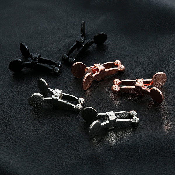 Sex Metal Nipple Clamps Head Stainless Steel Nipple Clips