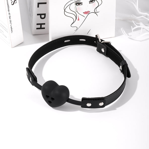 Heart Silicone Ball Gag