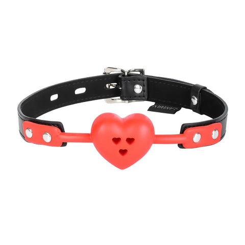 Heart Silicone Ball Gag
