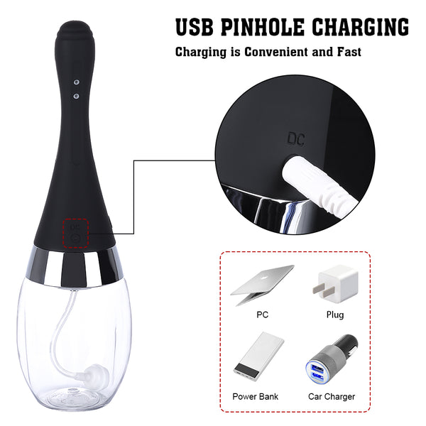 Electric Enema Douche Anti Back-Flow for gay and female