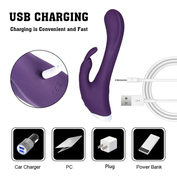 Blue Rabbit Vibrator Wireless Dildo for Sex Game
