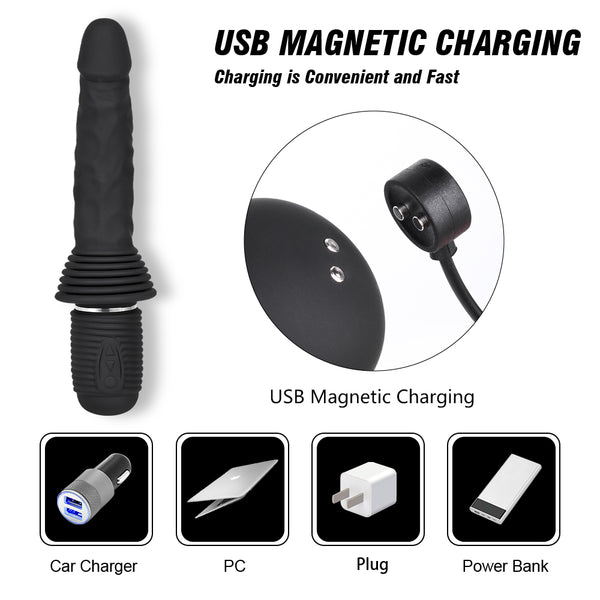 Black Electric Vibrator for Women