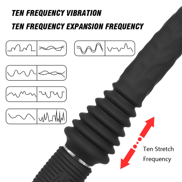 Black Electric Vibrator for Women