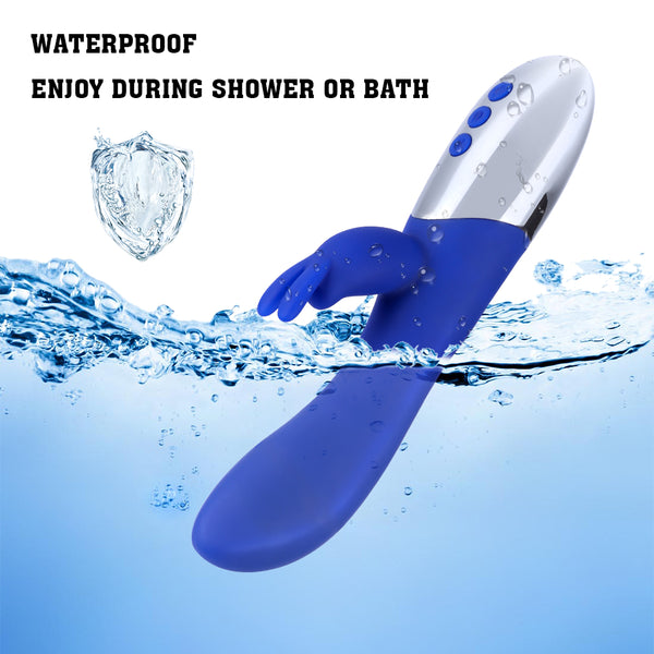 Blue Rabbit Vibrator Wireless Dildo for Sex Game