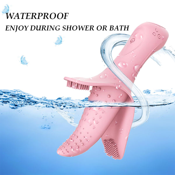 Nipple Dildo Magic Vibrator Tongue for Men and Women