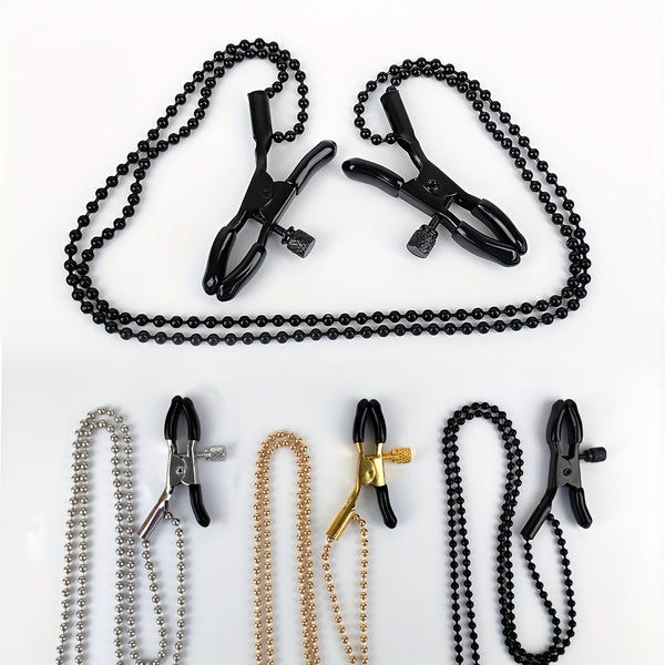 Double Chain Nipple Clips