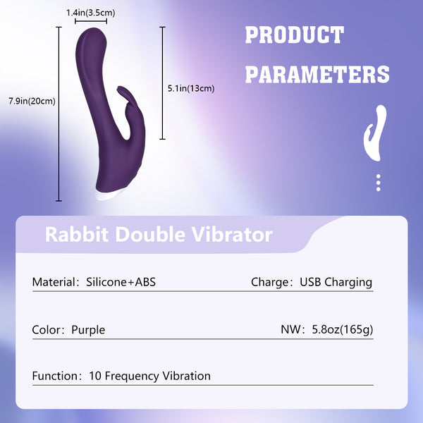 Blue Rabbit Vibrator Wireless Dildo for Sex Game