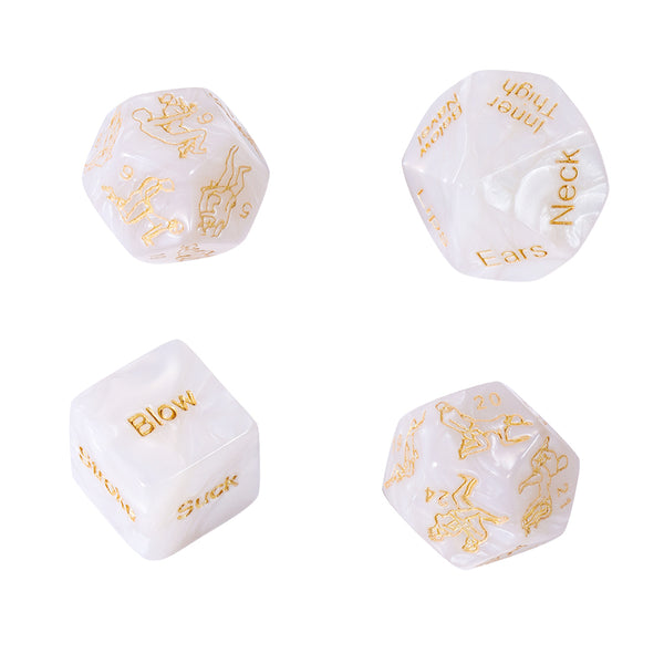 Sex Position Dices 4pcs-set Funny Game Accessories Toys