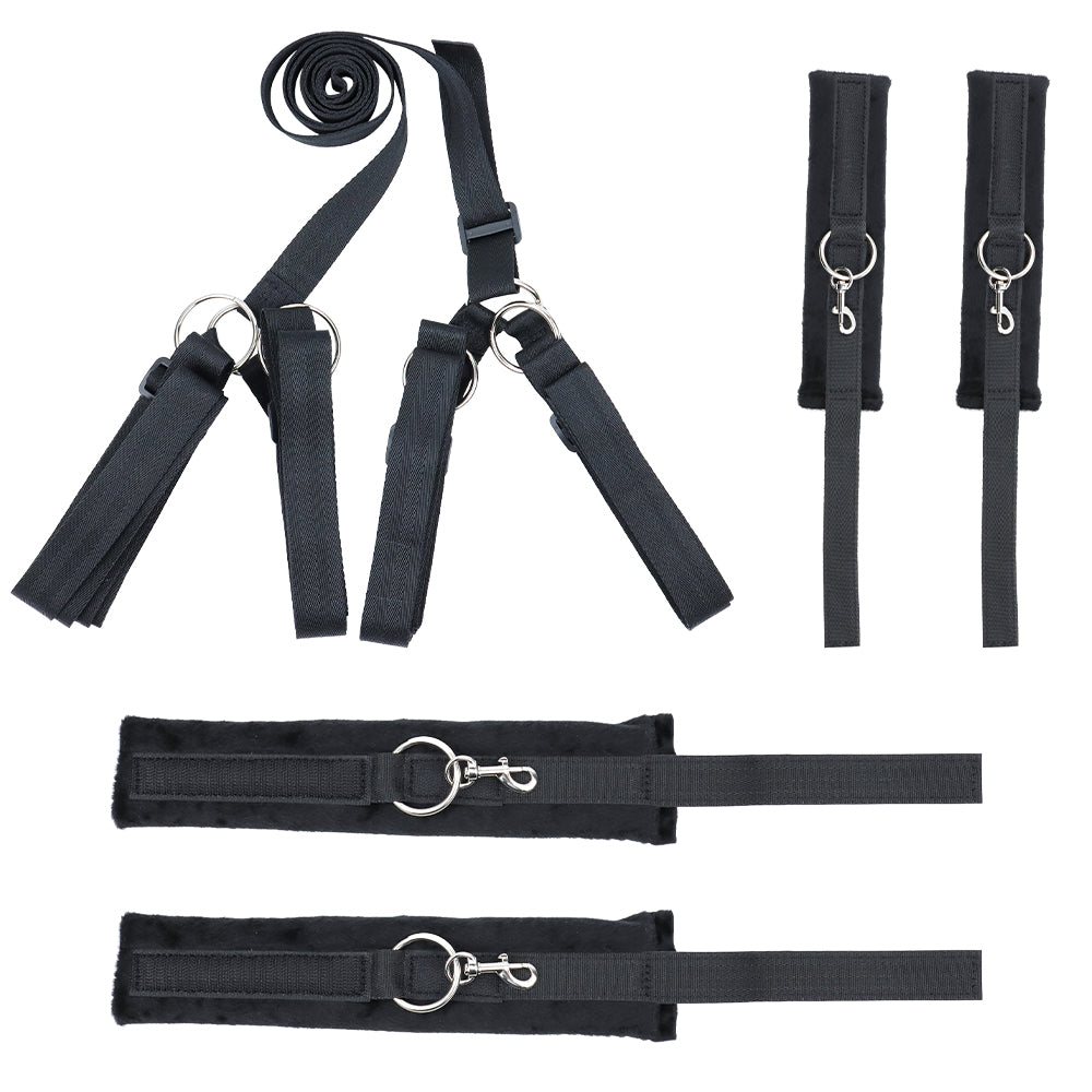 Bed Bondage Restraint Set for Couple Sex Game