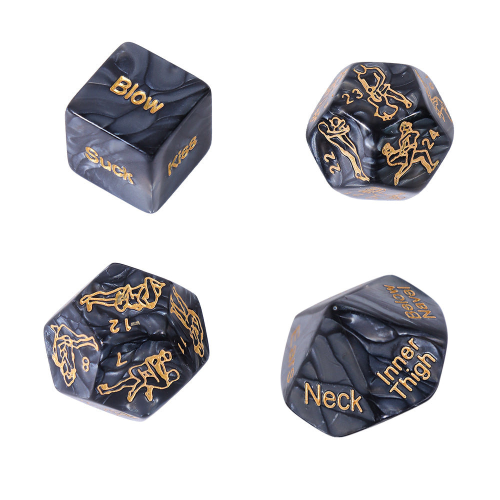 Sex Position Dices 4pcs-set Funny Game Accessories Toys