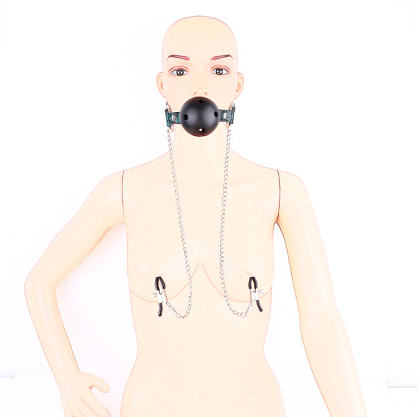 3pcs PU BDSM Bondage Set