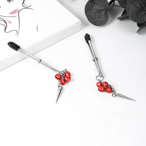 Slim Nipple Clamps with Bells