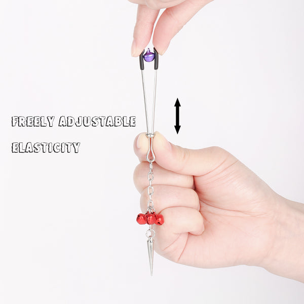 Slim Nipple Clamps with Bells