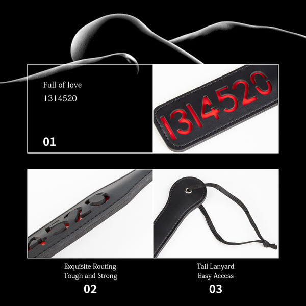 PU Leather Paddle  12.5inch