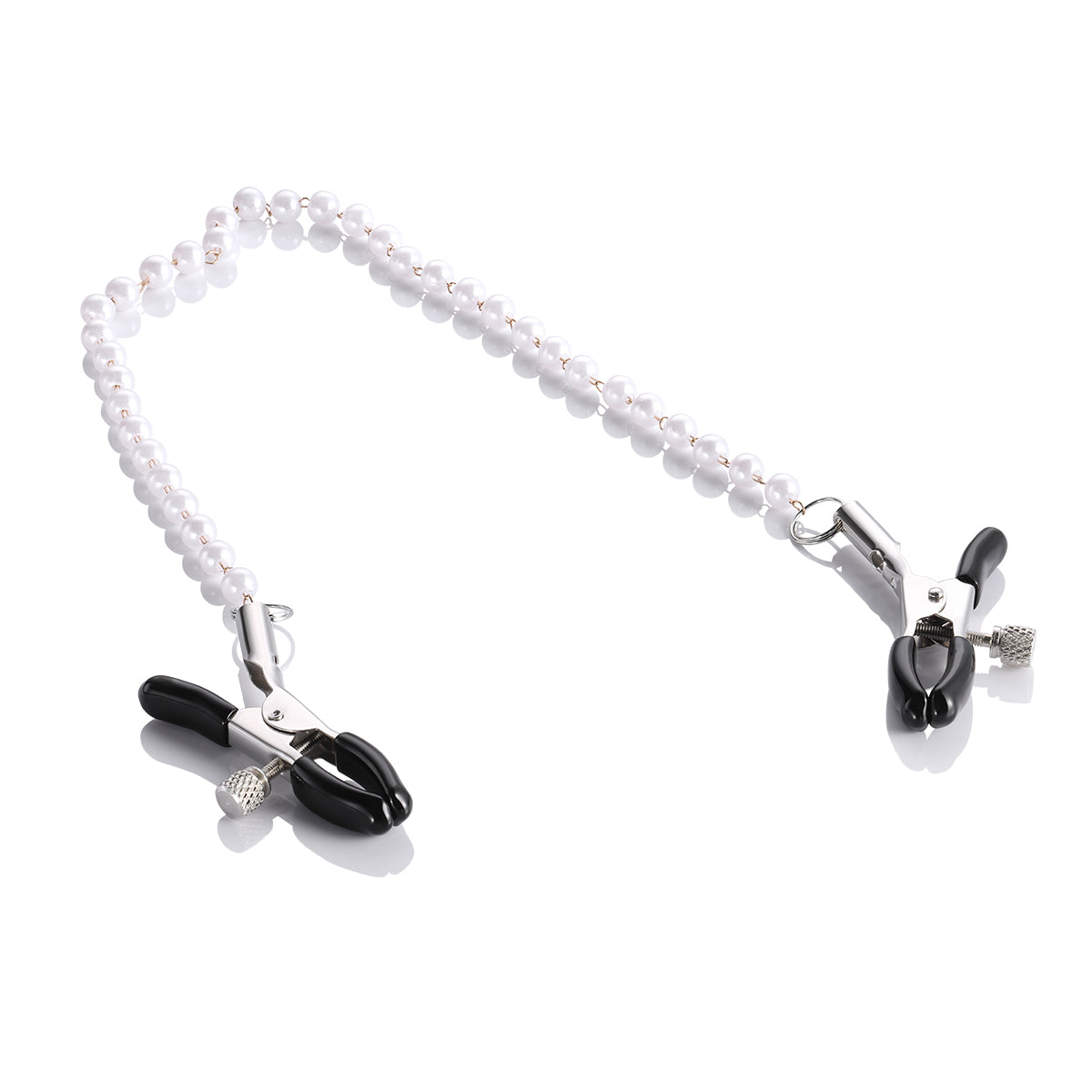 Sexy Nipple Clamp Pearl Chain for Adults