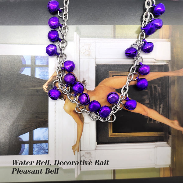 Purple Nipple Clamp with Chain