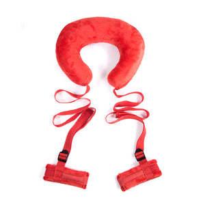 Nylon Sex Pillow with Handcuff