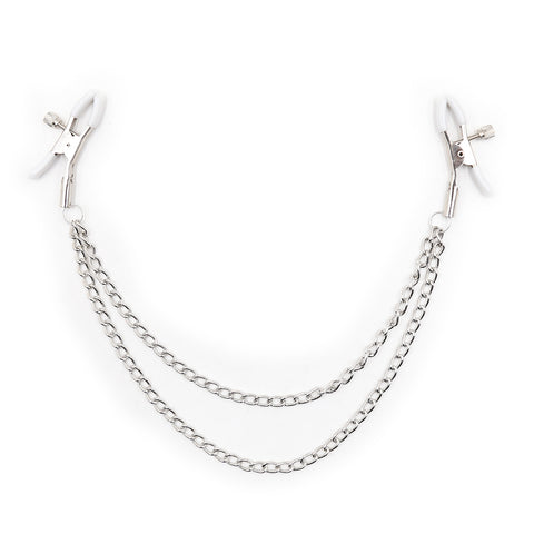 SM Nipple Clamp Metal Adult Play Silver